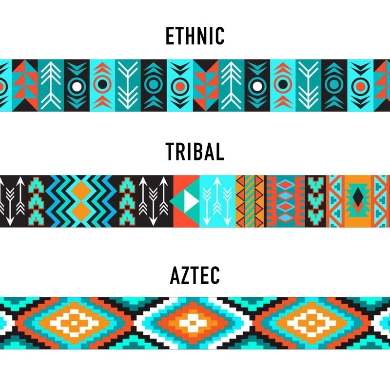 CollarDirect Cat Collar Breakaway with Removable Bell Set of 2 PCS Tribal Pattern Aztec Pet Safety Adjustable Kitten Collar - Image 4